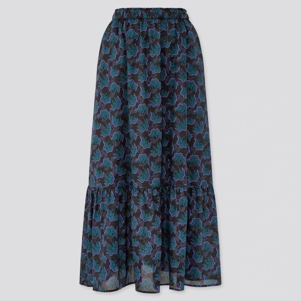 Floral Maxi Skirt - Anna Sui x Uniqlo
